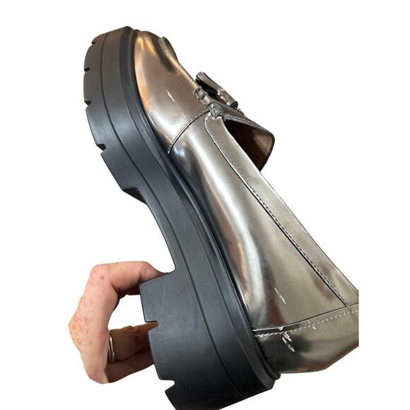 Naturalizer Nieves Lug Sole Loafers Chunky Slip on 8.5 - Picture 7 of 8